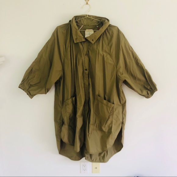Anthropologie Jackets & Blazers - Anthropologie Hei Hei Green Utility Jacket L